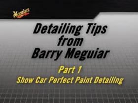 Barry Meguiar klinka autodetailing'u - część 1