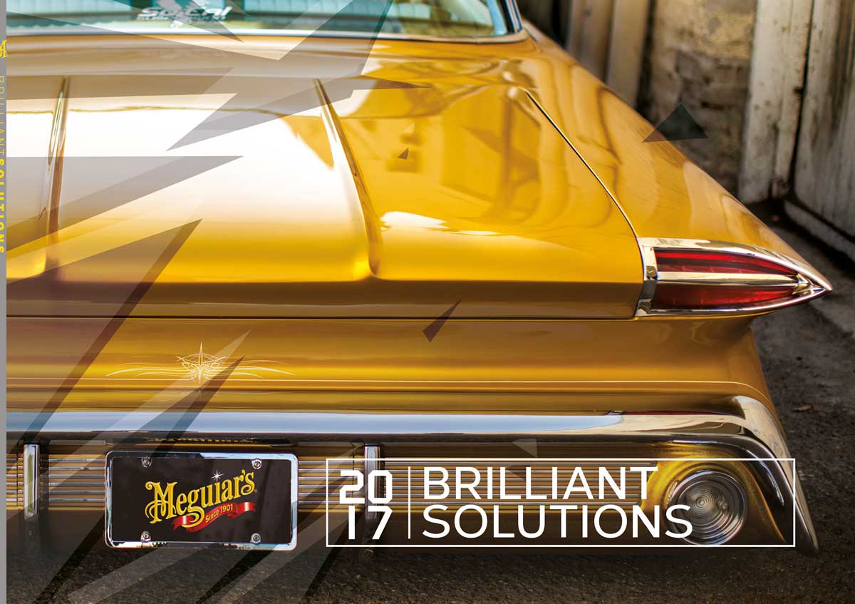 katalog kosmetyków samochodowych Meguiar's Brilliant Solutions 2017